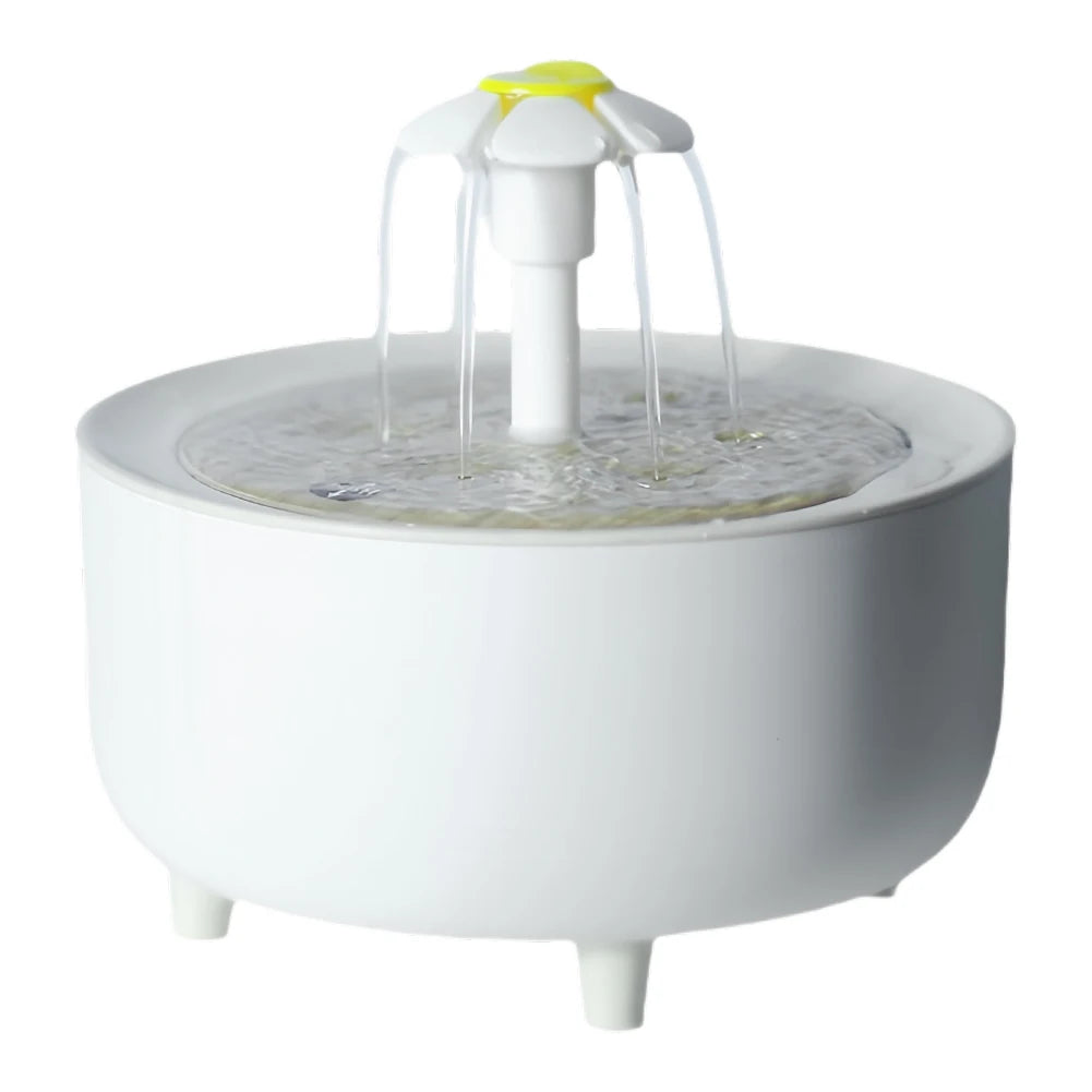 Fontaine à Eau pour Chat 1200ml - Distributeur Automatique Filtrant USB