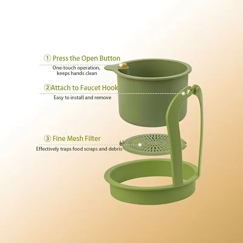 Panier de Vidange Pliable pour Évier - Passoire Multifonction Cuisine & Salle de Bain