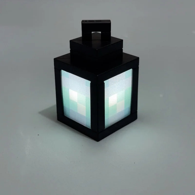 Lanterne Pixel LED Portable - Veilleuse d'Ambiance 16 Couleurs