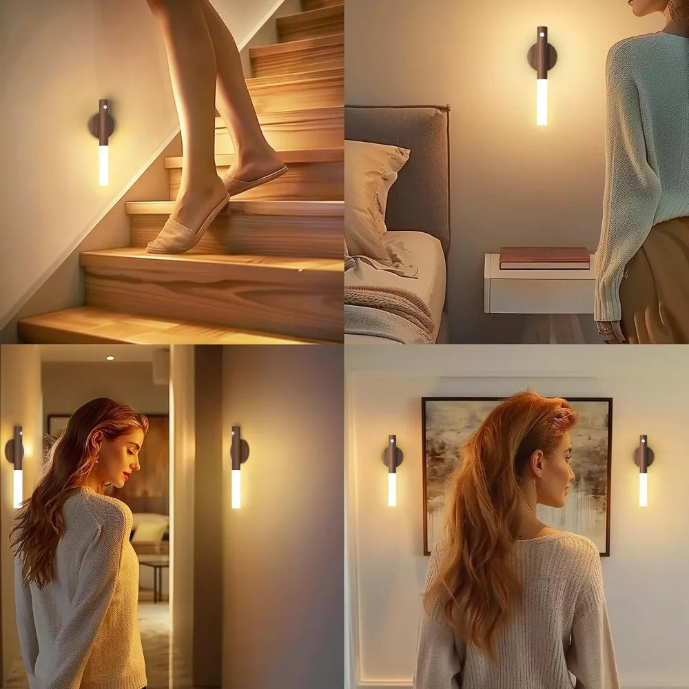 Veilleuse LED à Détecteur de Mouvement USB - Éclairage Placard & Chambre