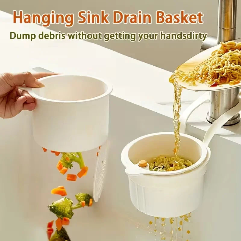Panier de Vidange Pliable pour Évier - Passoire Multifonction Cuisine & Salle de Bain