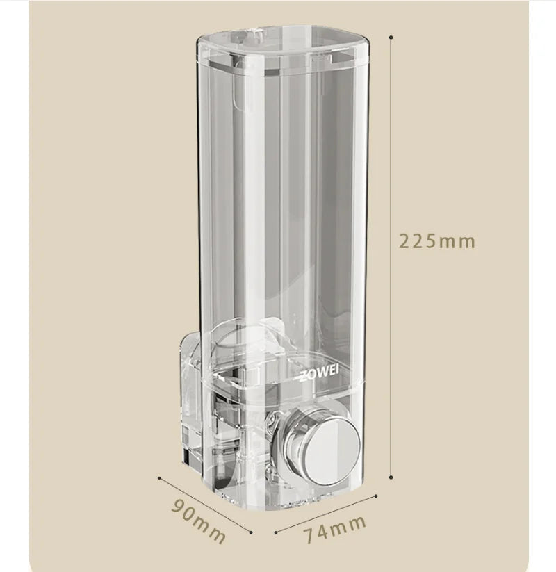 Distributeur de Savon Mural sans Perçage - Cuisine & Salle de Bain