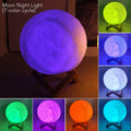 Veilleuse Lune Galaxie LED - Lampe Décorative Chambre Enfant