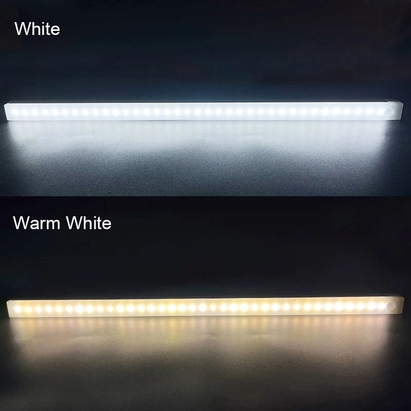 Ruban LED Rechargeable à Détecteur de Mouvement - Éclairage Placard & Escalier