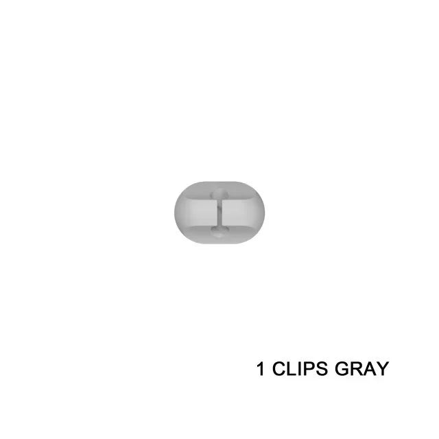 Organisateur de Câbles en Silicone - Clips Range-Câbles Bureau