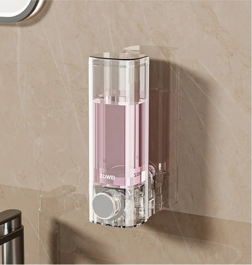 Distributeur de Savon Mural sans Perçage - Cuisine & Salle de Bain
