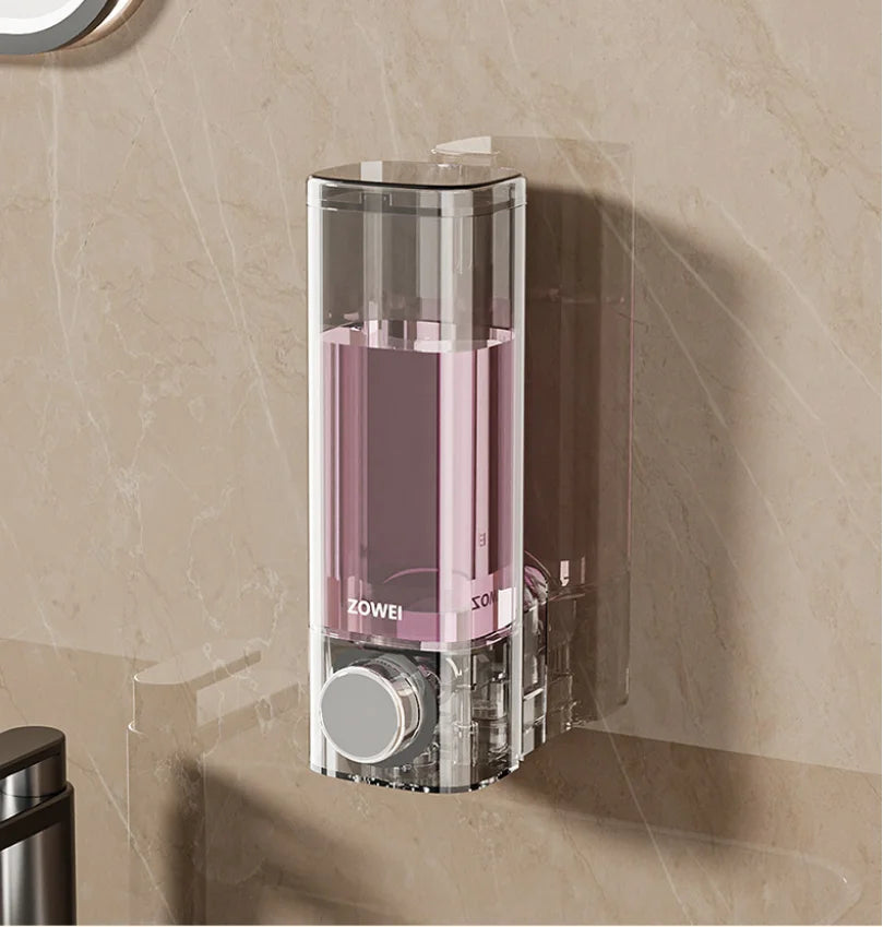 Distributeur de Savon Mural sans Perçage - Cuisine & Salle de Bain